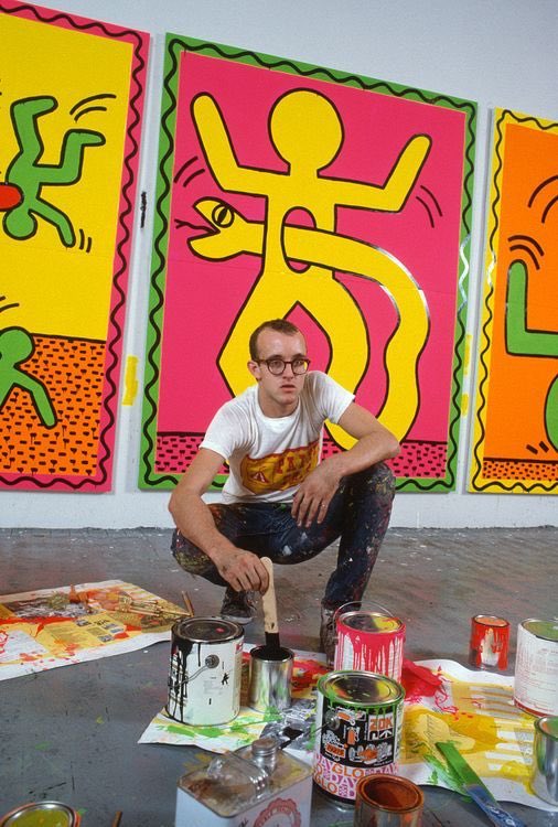 Happy Birthday #KeithHaring 
(May 4, 1958)