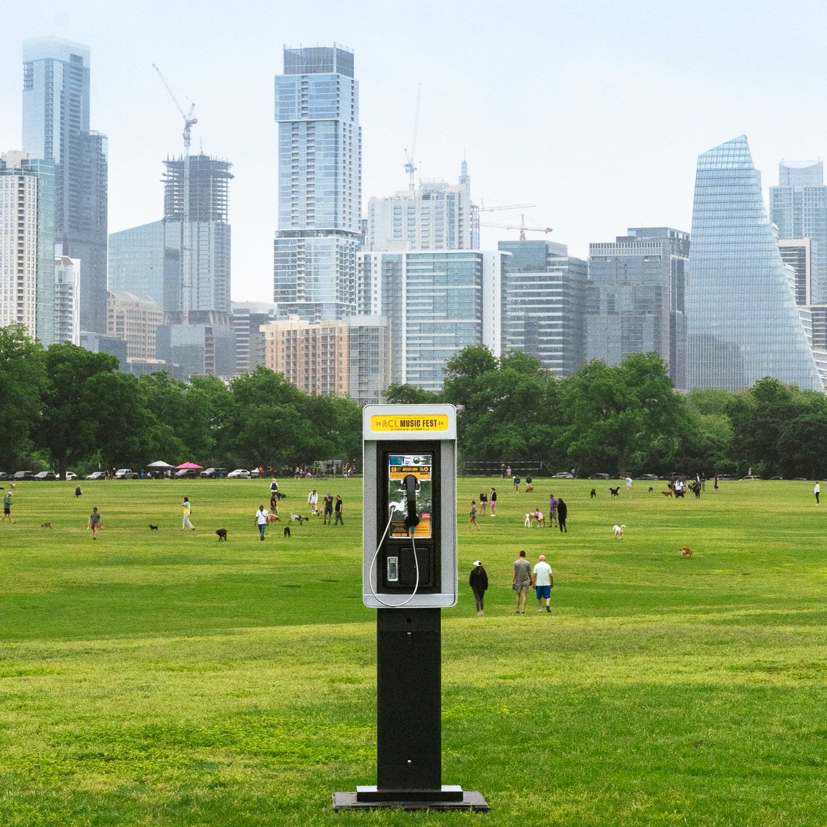 The ACL Fest Payphone is now closed. Call us until 7pm CT at +1 (512) 872-2576 for future inquiries.