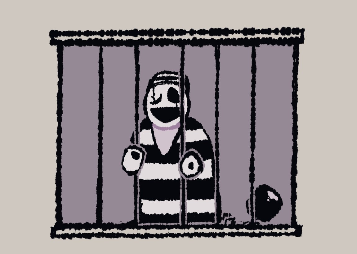 gaster goes to jail #undertale
