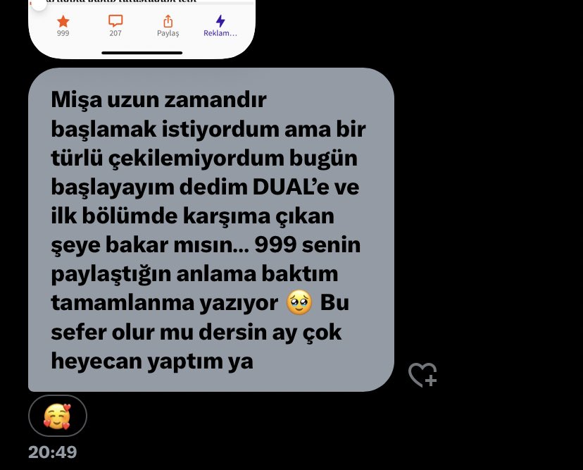 İşaret bile verir DUAL’im✨❤️‍🔥