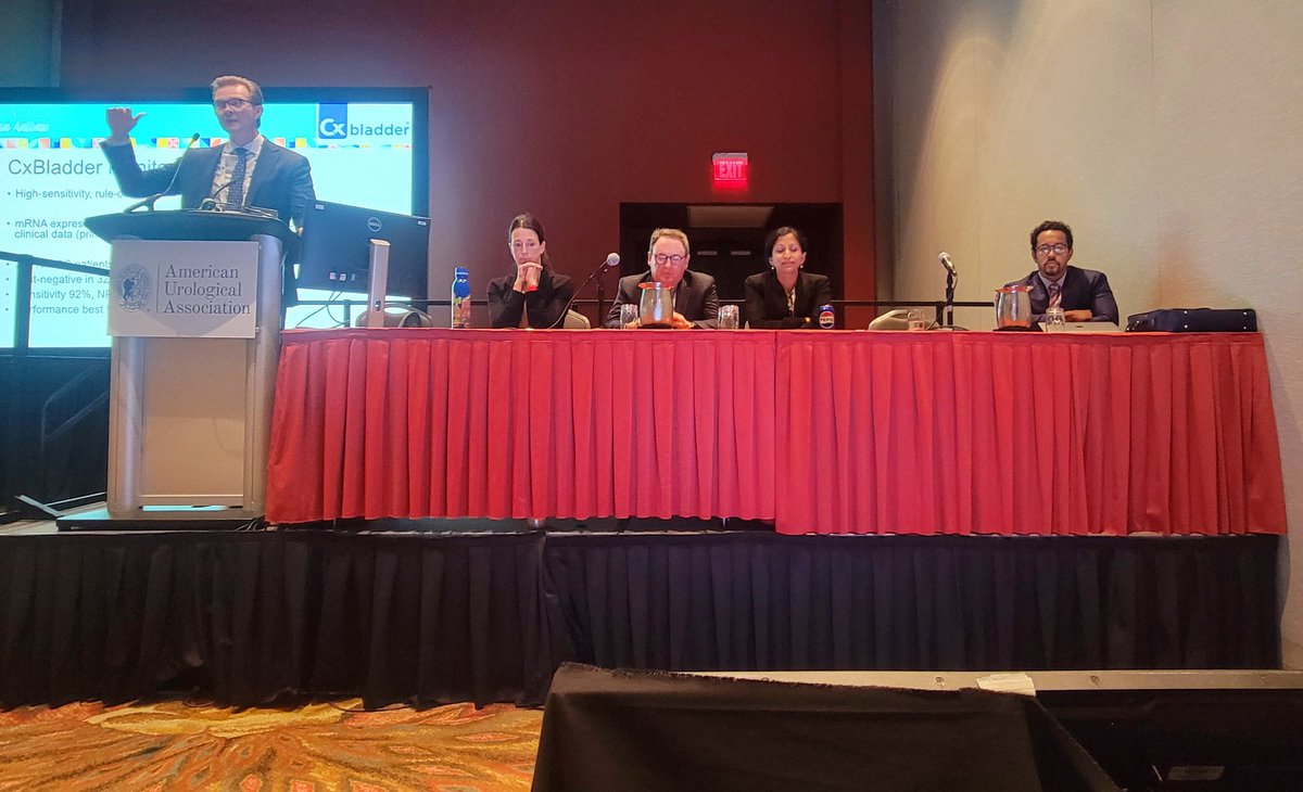 .@chadritchmd participates in a panel discussion on non-muscle invasive #bladdercancer treatments at #AUA24 along with peers from Vanderbilt and Columbia University. @SylvesterCancer @umiamimedicine