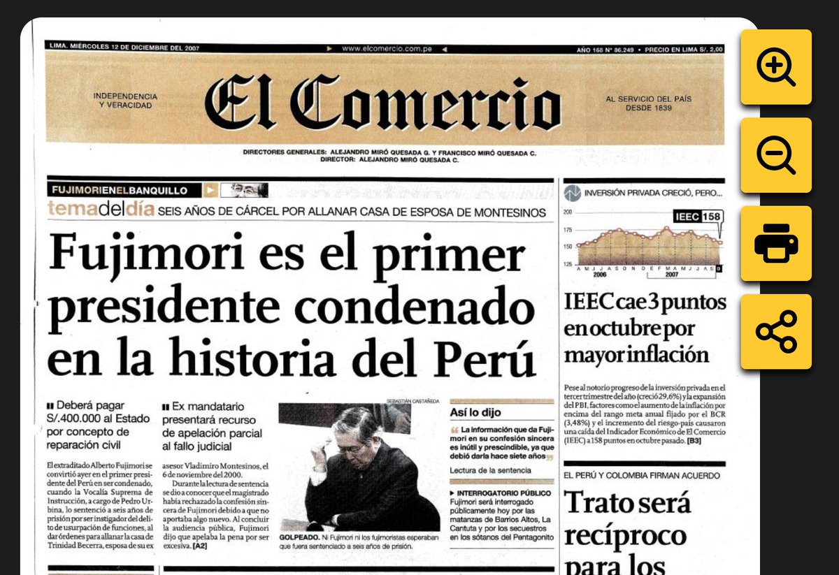 #ElComercio185 entre las portadas históricas de su buscador, SIN DUDA, debería figurar esta @elcomercio_peru :
(busca tu portada, elcomercio.pe/portadas)