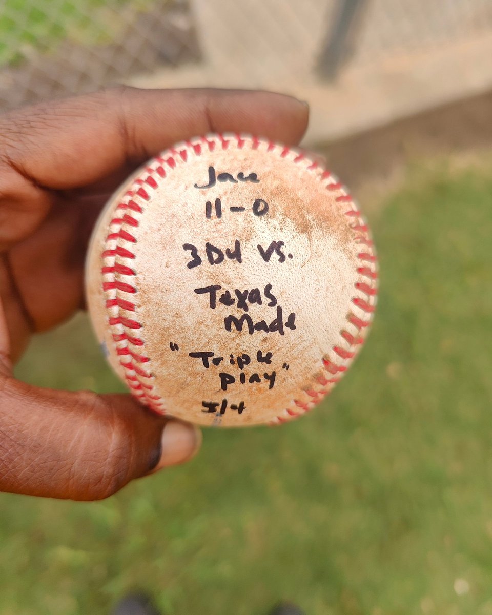 My First Time in Life that I've seen a TRIPLE PLAY in Little League Baseball and MY SON did it!!! 💪🏿⚾🔥💯 #ProudFatherMoment #LorYounginJace #8uBaseball #Desoto3DU #BaseballLife