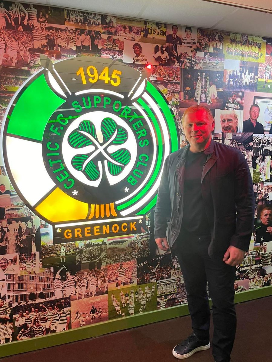 A big thank you to everyone who made our night with Neil Lennon a fantastic occasion, to our hard working bar staff, to Stephen Scott for our sound system, and @GerardMcDade for hosting the night.👍 ☘️
