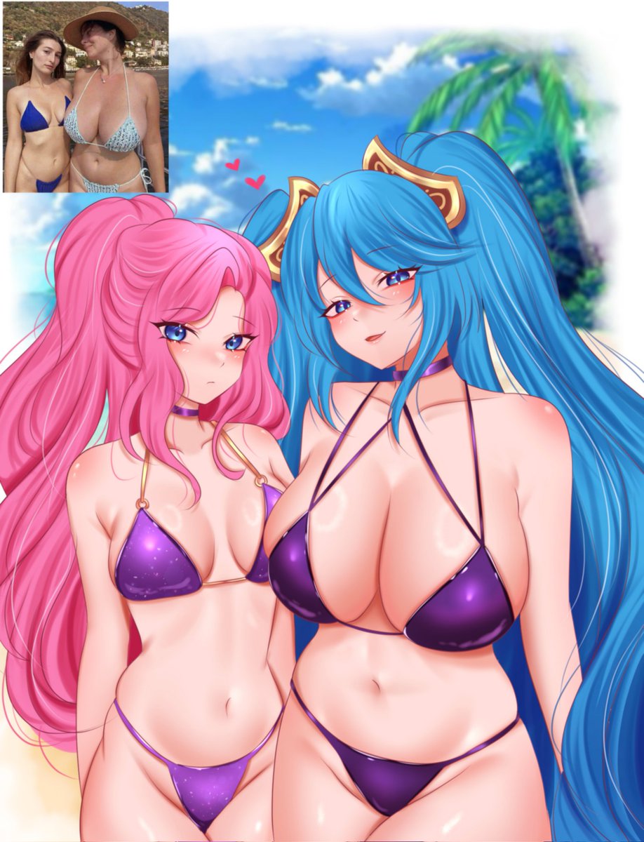 Seraphine and Sona 🏝️🐚
Buenas tardes 👀

#LeagueOfLegends #ArtofLegends #lol #fanart #lolfanart  #Sona #Seraphine #beach