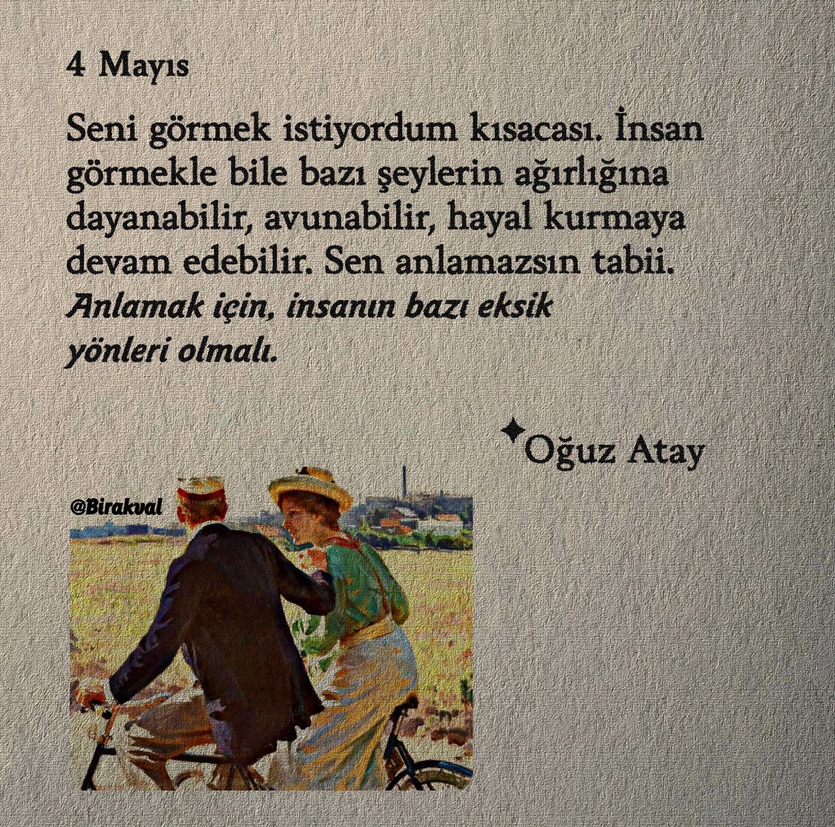 4 Mayıs.