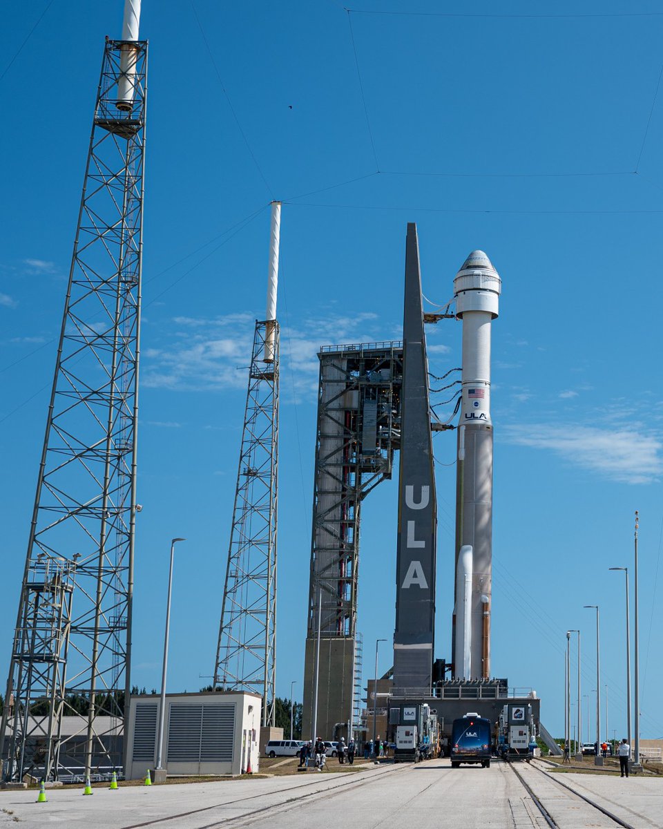 Atlas V Roll out: Check! ✅ Let the countdown begin! ⏰