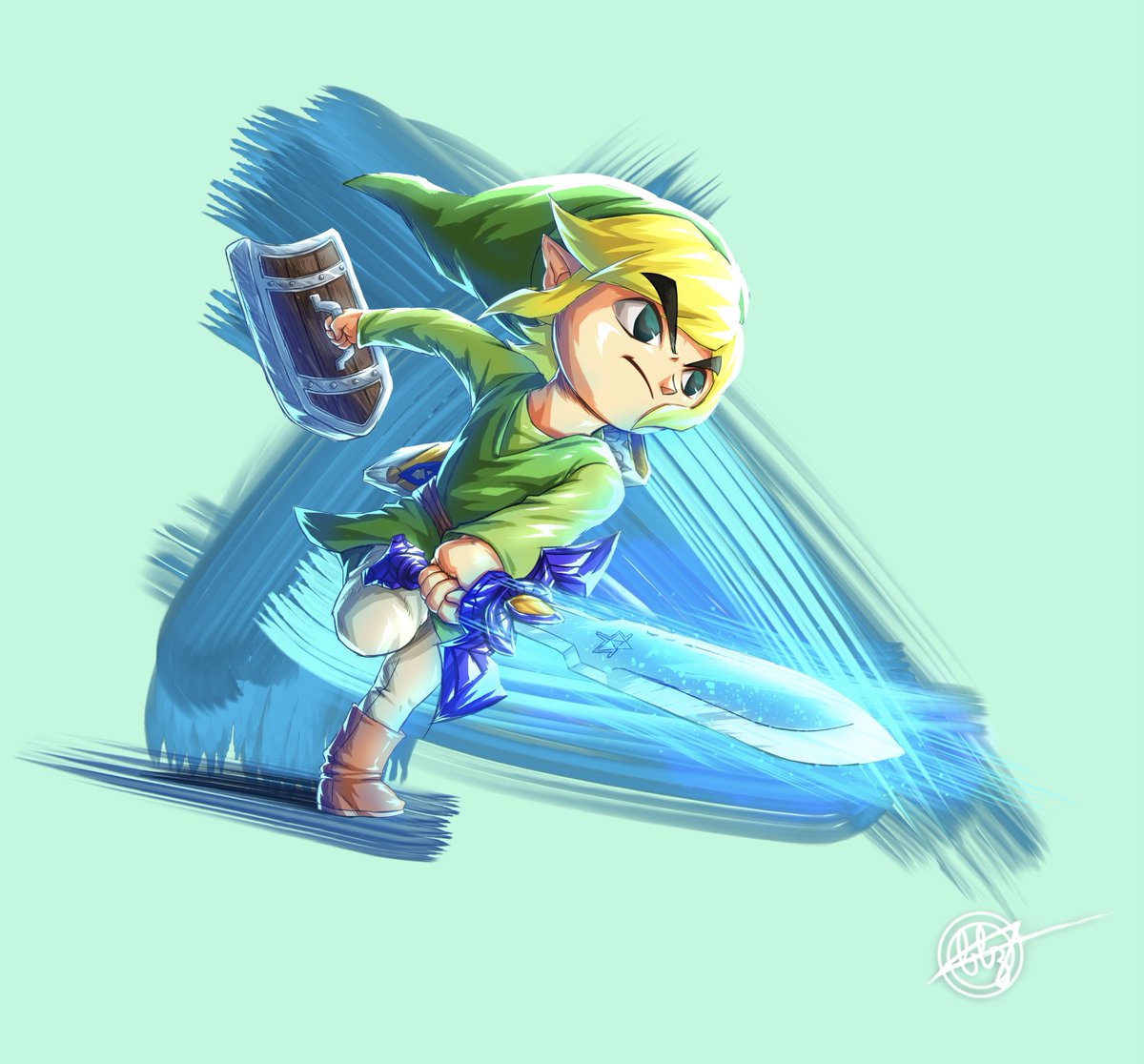 THE HERO OF WINDS.

Hope you like it. Feel free to share. 
#TheLegendOfZelda