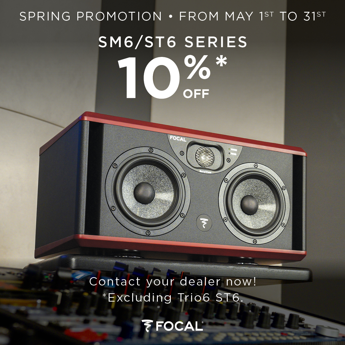 Save on Focal Professional Speakers the month of May!
purewaveaudio.com/specials
⁠
#recordingstudio #recording #recordingengineer #soundengineering #musicmakers #homestudio #musicmaking#mixingengineer #mixengineer #audioengineer #mixingtips #recordingtips #Focal professional,