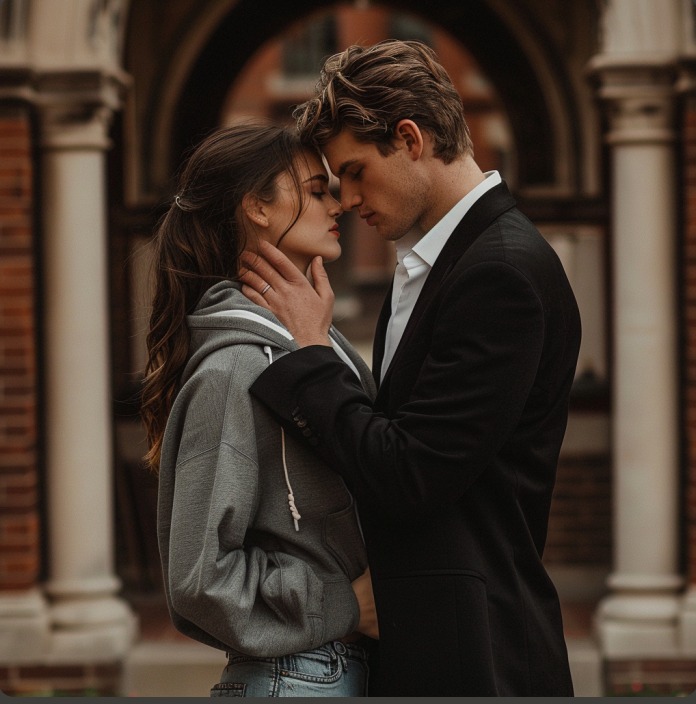 Anyone who's read the Ivy Lessons - does this look like your mental image of Marc and Sophia? (or close enough)? xx #forbiddenromance #forbiddenromanceseries #darkromanceseries #kindleunlimitedromance Ivy Lessons: amzn.to/4029ZHG