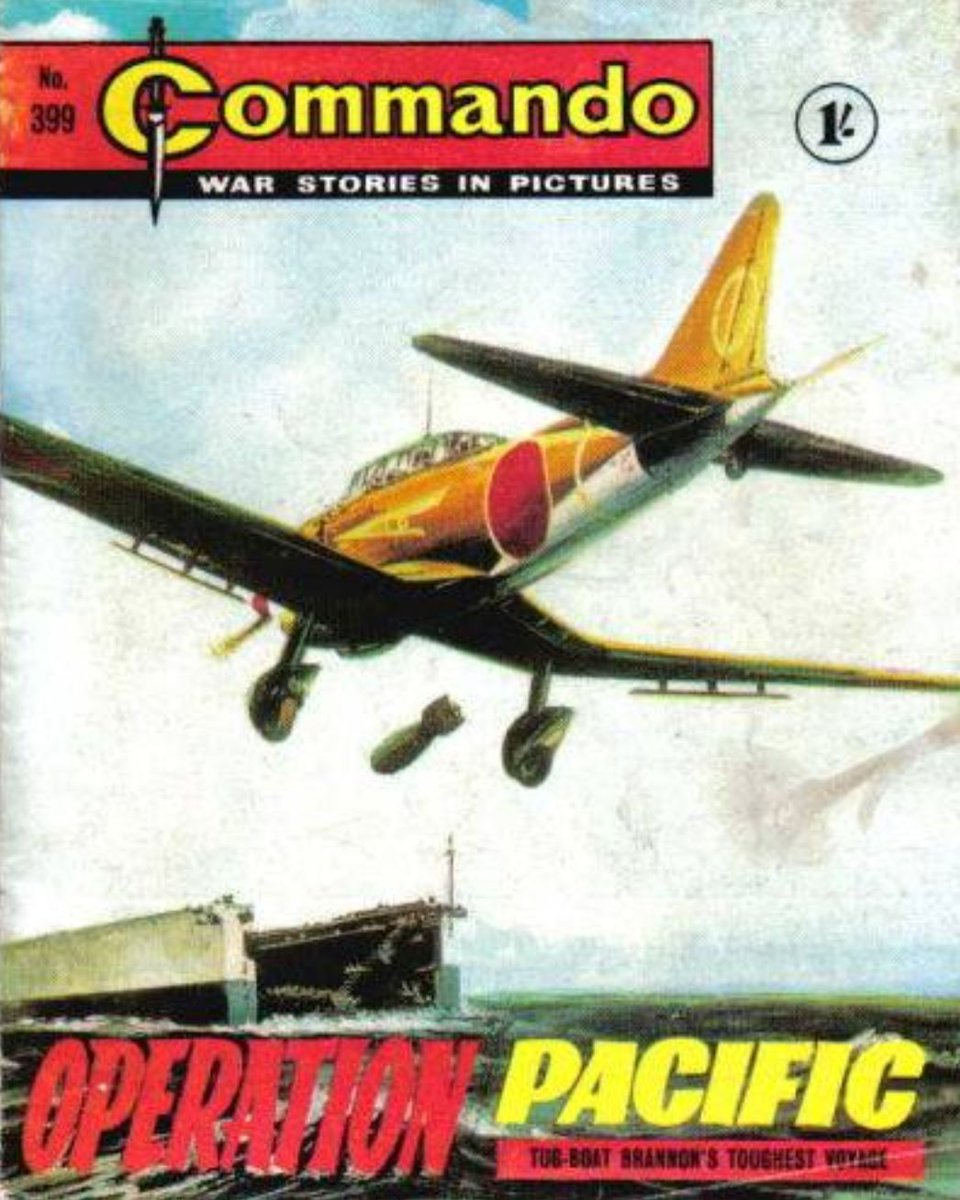 Commando first or fav! Mark Spence selected “No 399 Operation Pacific.” Let us know your first or fav Commando! -QM