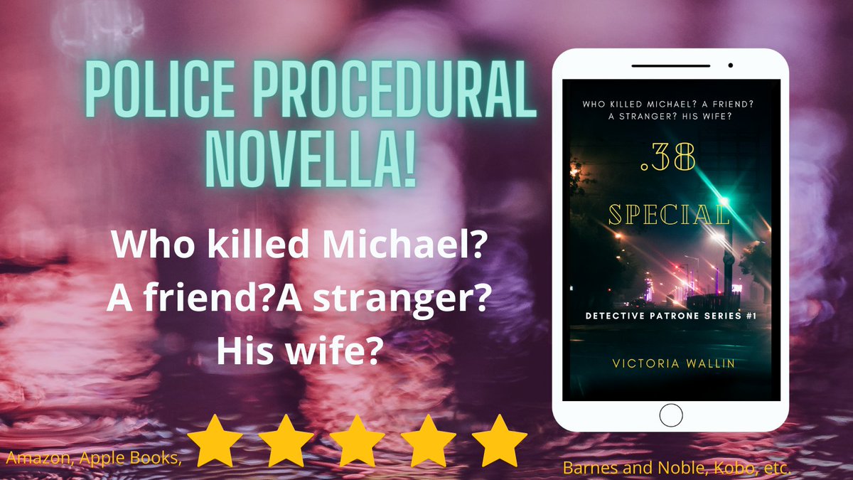 AD. Who killed Michael? A friend? A stranger? His wife? 🤨 This short little whodunit is free as eBook! Treat yourself or gift it to a friend! Plz leave a rating! 💜
#booktwt #policeprocedural #whodunit #CrimeFiction #BookBoost #booklover #bookreviews  amazon.com/dp/B015YKFZJQ