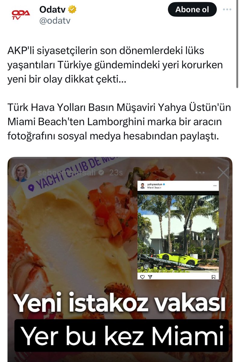 Önemli kulis haberlerini ilk verenlerden olan ve geçmişi yıllara uzanan bir yayıncı kuruluşun bu haberi kendi markası açısından üzücü. Bir kişinin paylaştığı araç fotoğrafı üzerinden haber yapmak sanki biraz yüzeysel kalmış. Elbette kendi yayın politikaları diyecek bir şey yok.