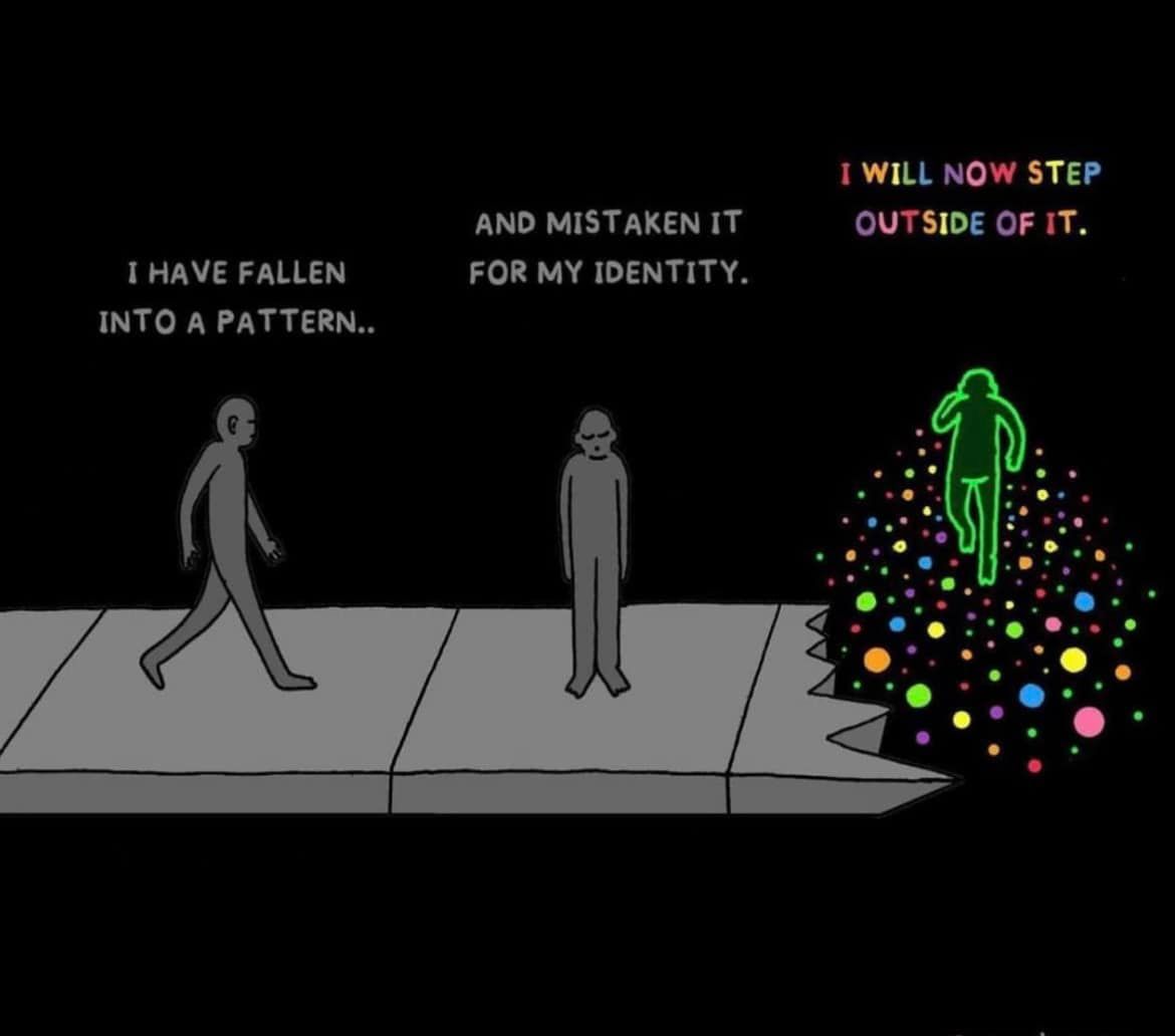 You aren't your pattern. Break free from limiting beliefs, Break the pattern, change directions, break bad habits, and create new habits... Become who you want to be.

#youarenotyourpattern #breakthepattern #breakthecycle #youarewhatyouattract #becomingbetter #bettereveryday