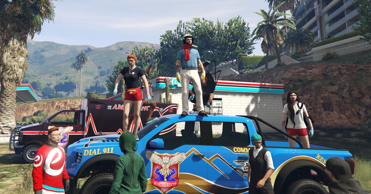 It was my first time racing in GTA on my doctor character.