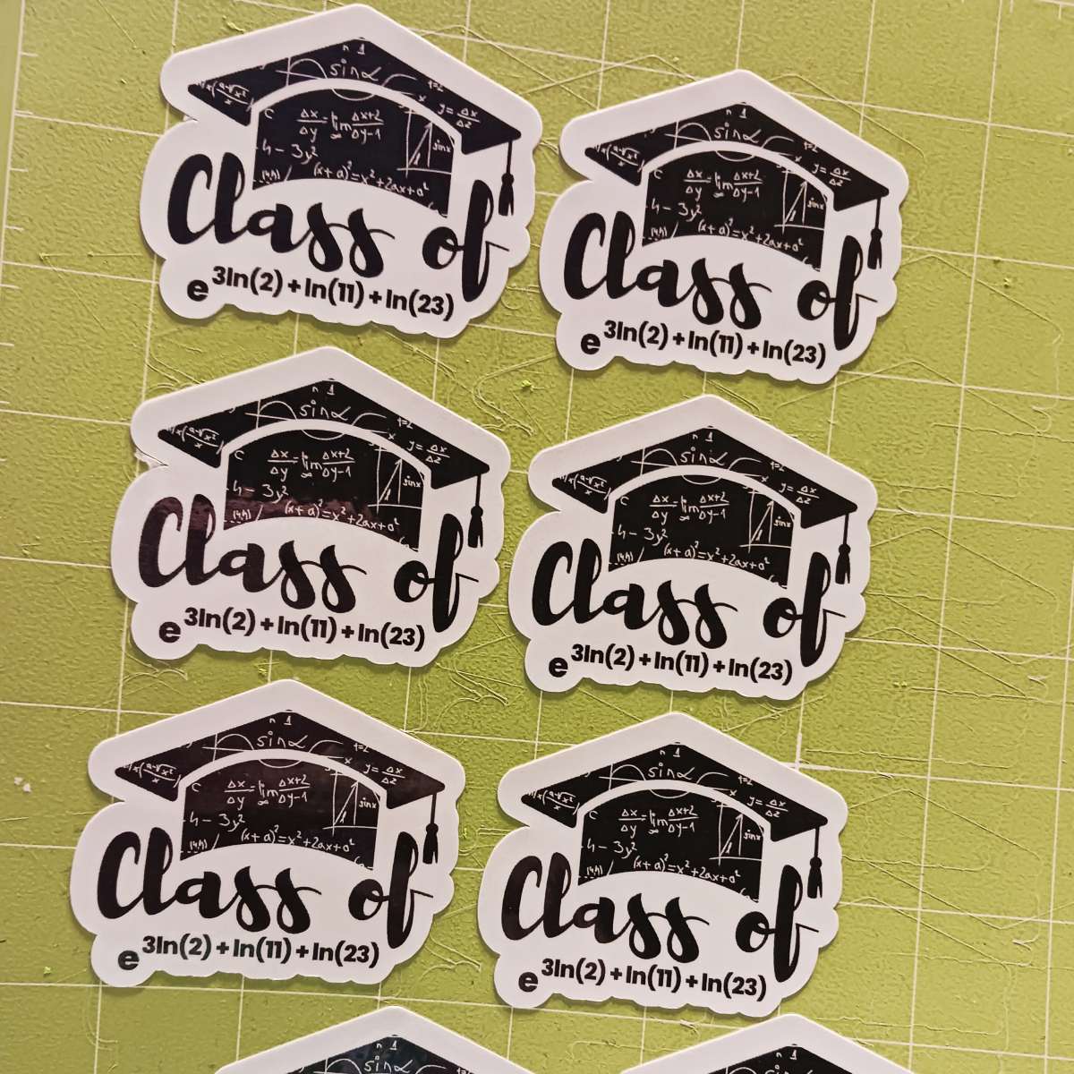 I couldn't let my calculus students have all of the fun, so I decided to make graduating class stickers for my AP Precalculus students as well. mathequalslove.net/precalculus-gr… #mtbos #iteachmath #apprecalculus