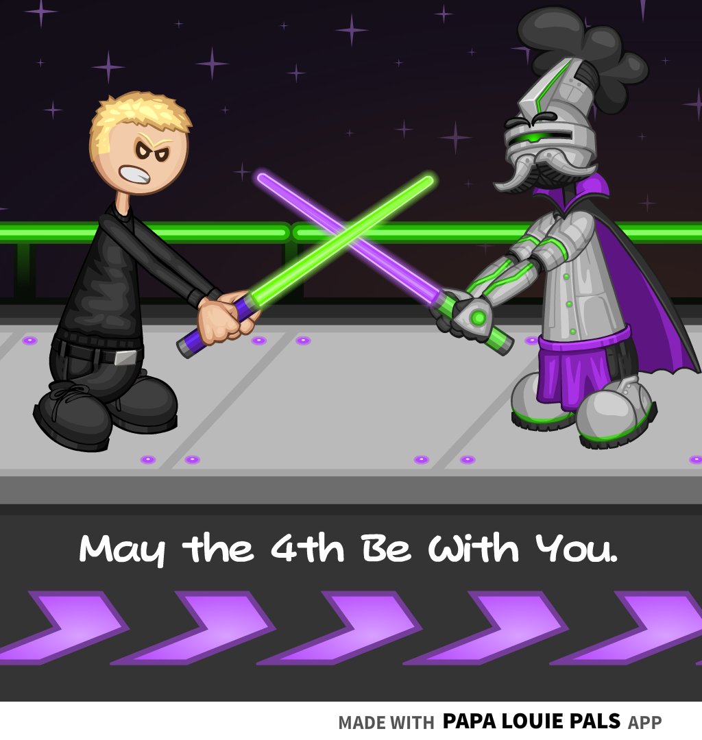 May the 4th be With You

ft. Luke Skywalker and Papa Louie
#PapaLouiePals #FliplineStudios #Maythe4thBeWithYou #StarWarsDay #LukeSkywalker #PapaLouie