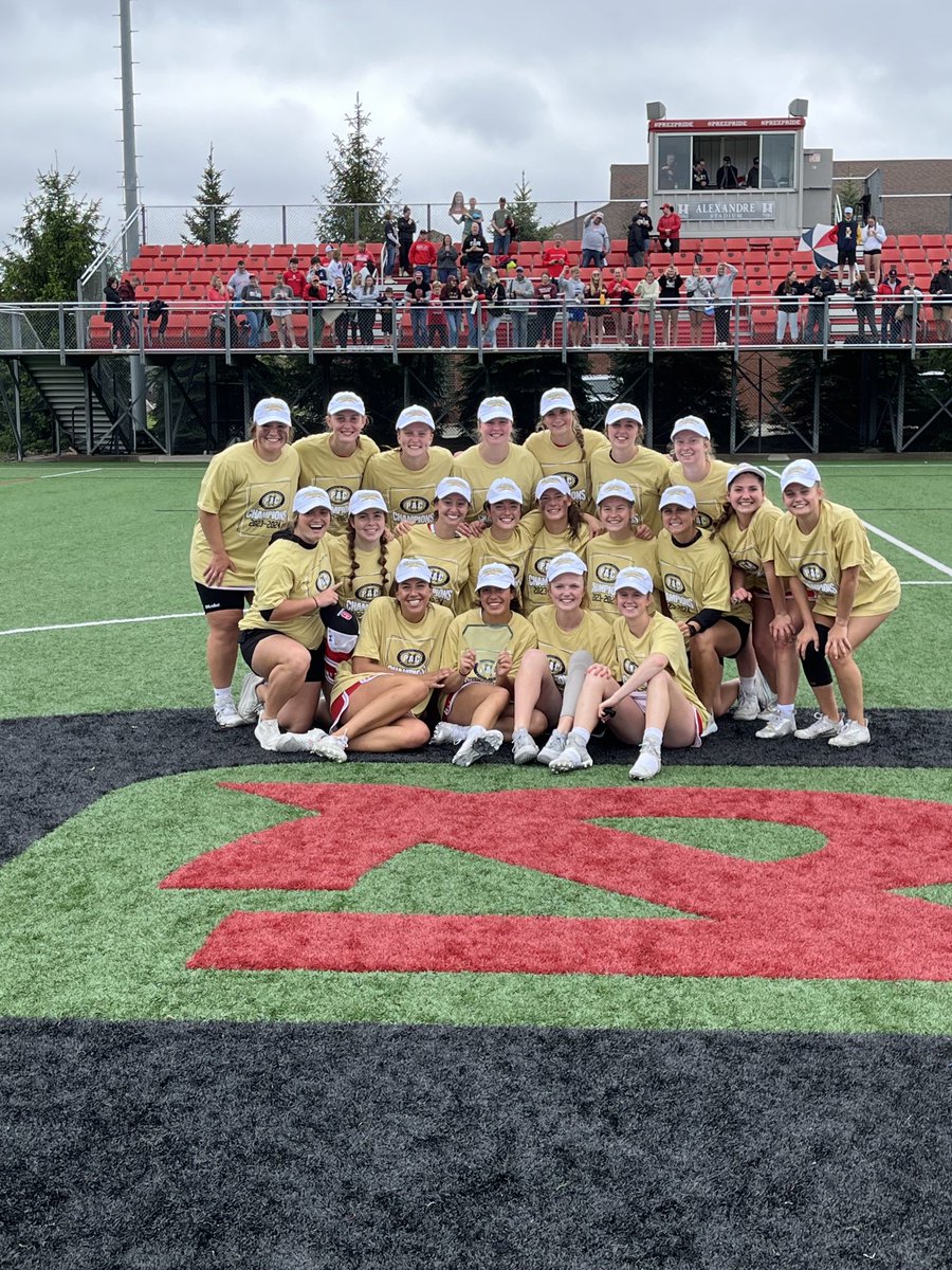 The 2024 PAC Women’s Lacrosse Champions, ⁦<a href="/GCC_Wolverines/">Grove City College Athletics</a>⁩!