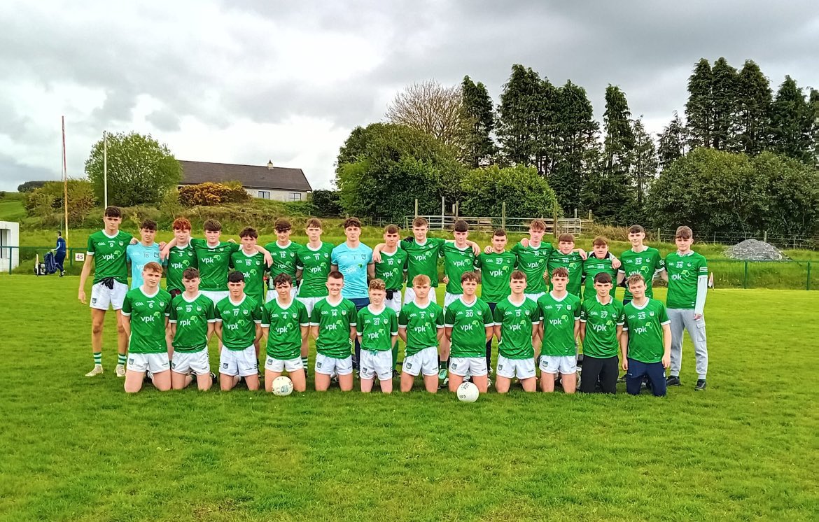 Well done to Ben Kiely, Jamie Crowley, Oscar Fitzgerald, Cian O'hAoda, Eoin Williams and Danny Nash on the U16 Limerick Football panel who played Wexford in Mountcollins today. Result was Limerick 0-12 Wexford 0-12 🇳🇬