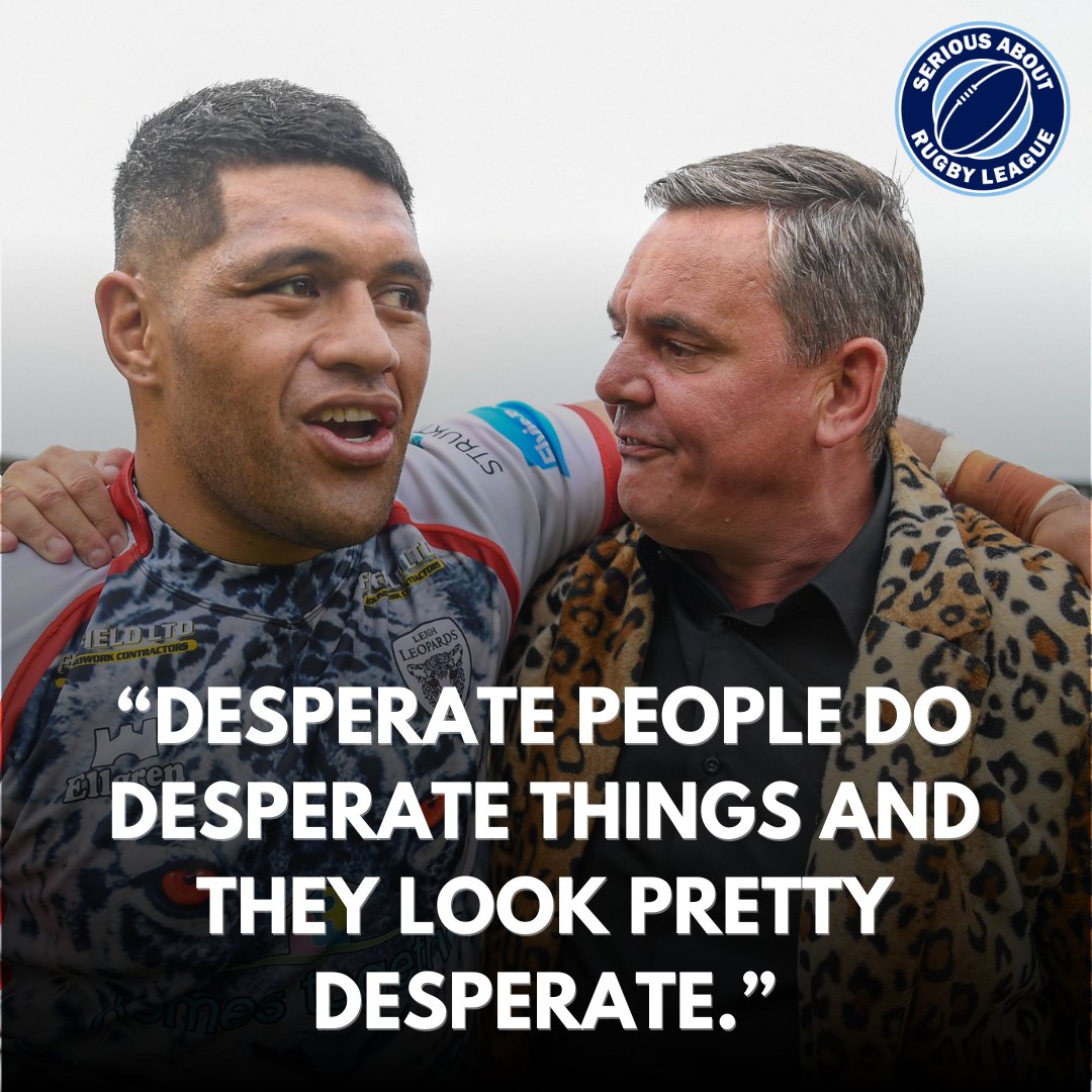 Derek Beaumont is pulling no punches about how Hull FC managed to swoop for Leigh captain John Asiata 👀 Full Story: seriousaboutrl.com/derek-beaumont…