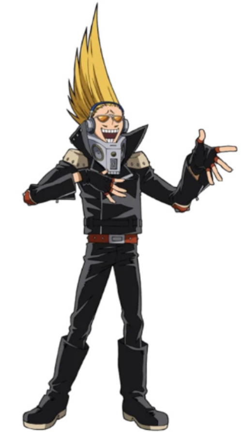 is it just me being delusional or does shinsou's hero costume look a little bit like a combination of eraserhead's and mic's costumes??