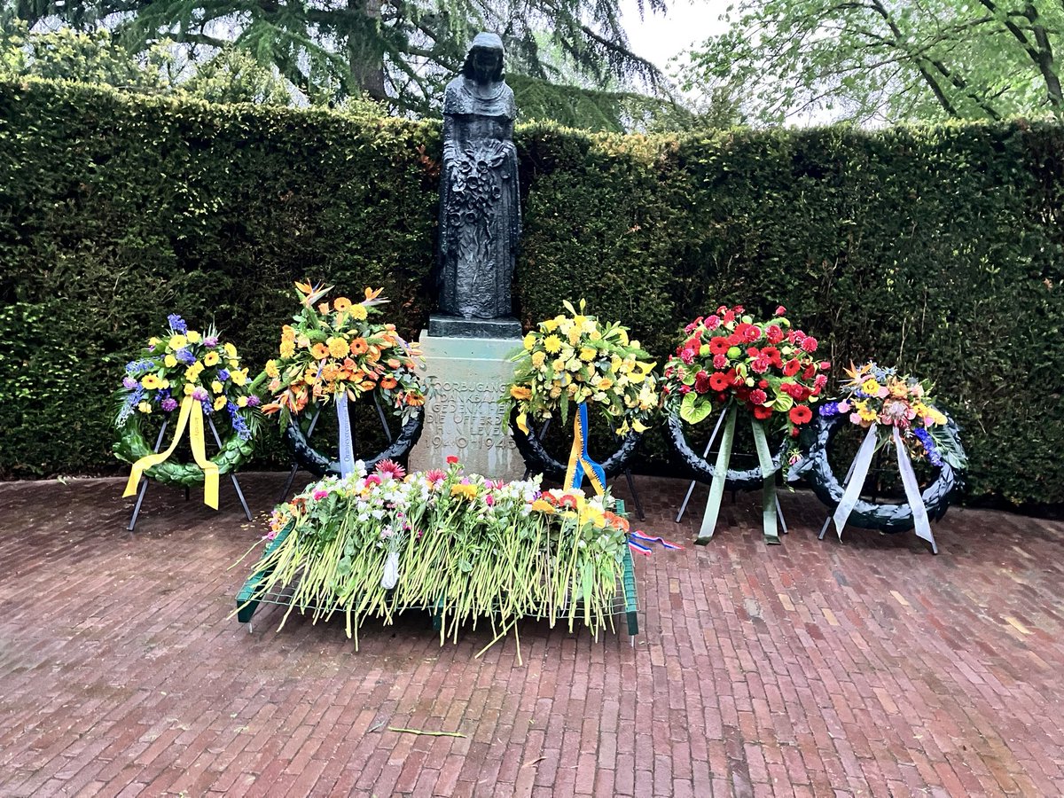 Een waardige herdenking in Ermelo vanavond.