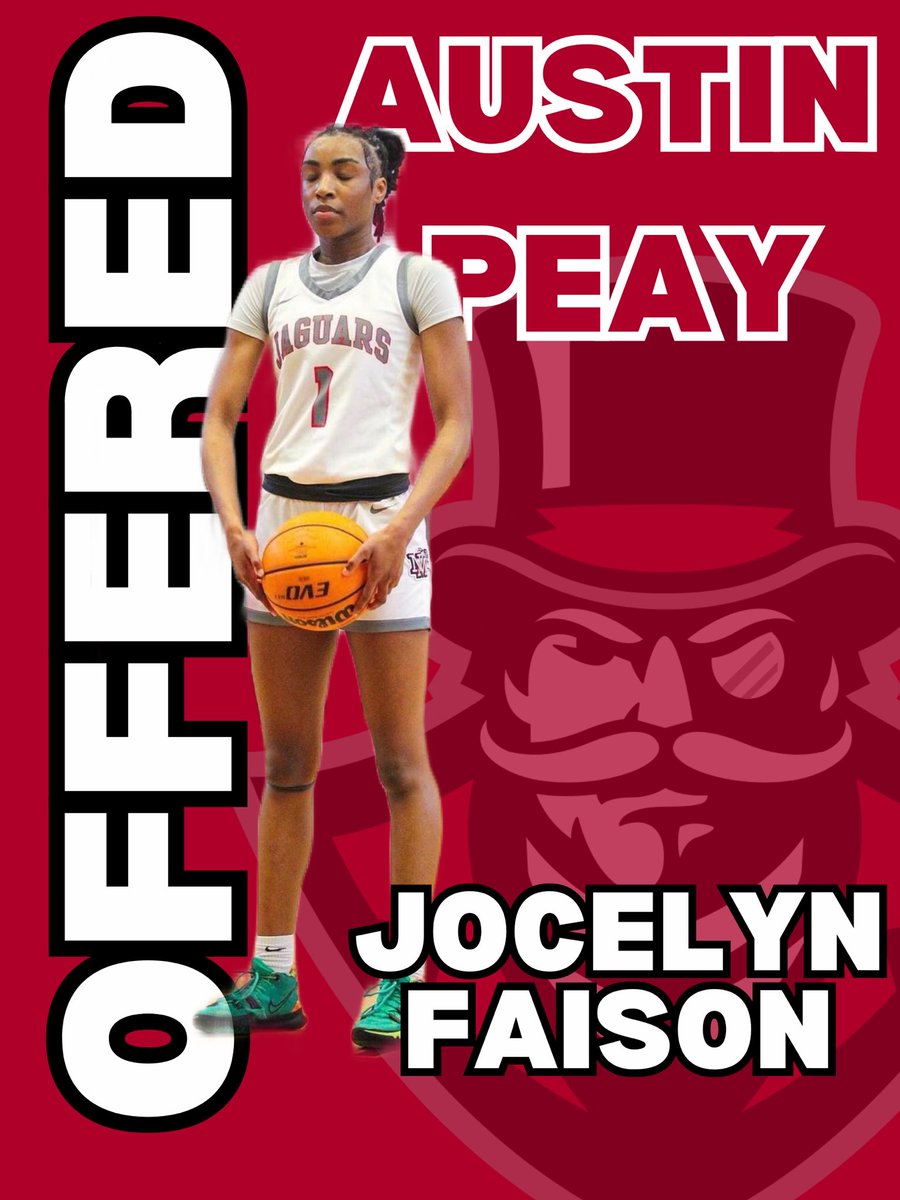 JocelynFaison's tweet photo. After a great conversation with @Young_CoachB, I am blessed to receive an offer from Austin Peay State University! Thank you for the opportunity https://t.co/2KeIjL4wAW