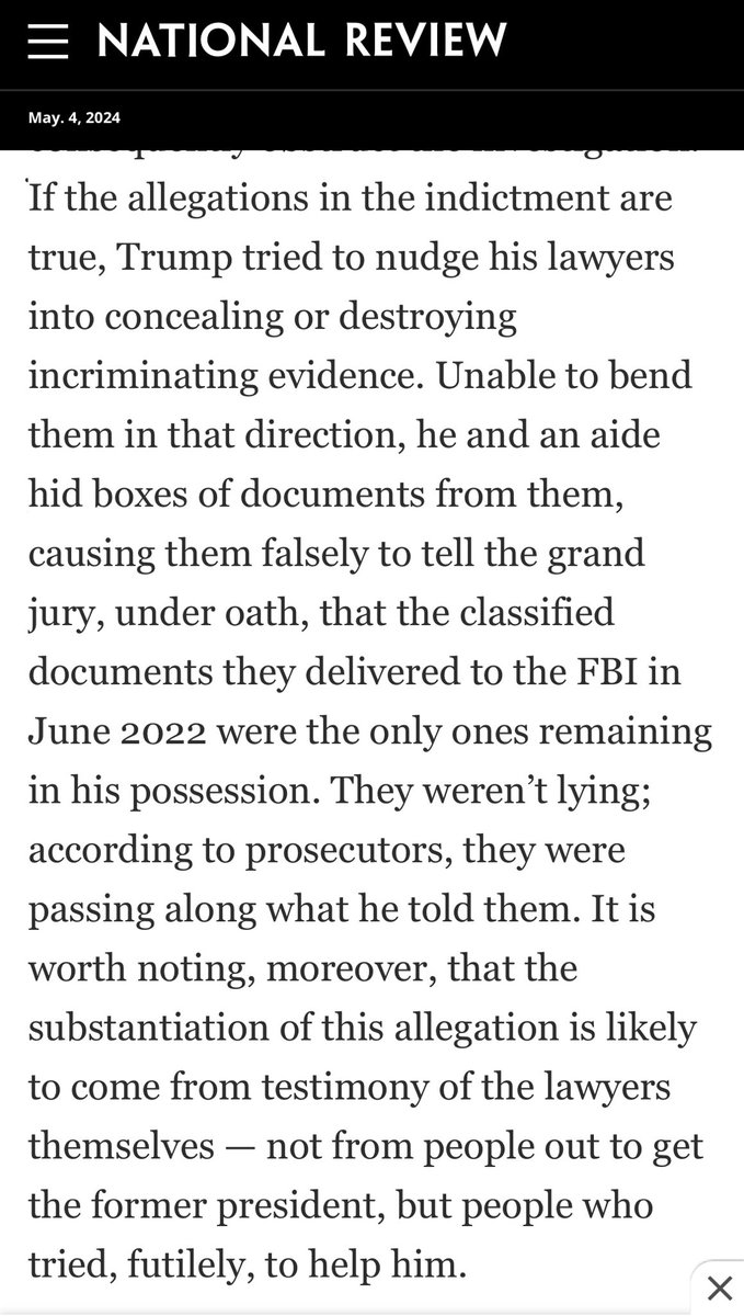 Always wrong, never in doubt.

NRs hyperbolic editorial endorsing classified docs case