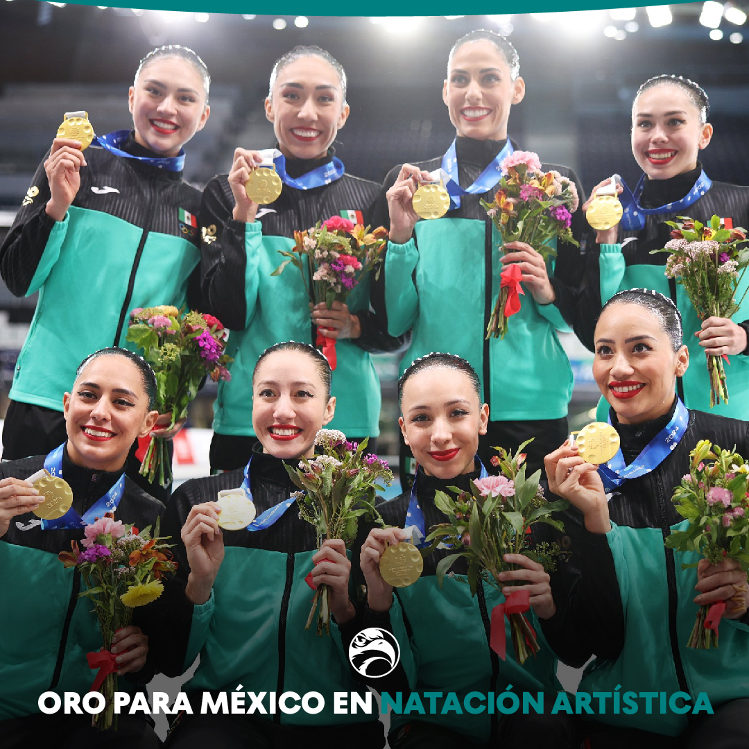 ORO MUNDIAL PARA MÉXICO!🥇🇲🇽 Las mexicanas triunfan🏊🏻✨ en la #CopadelMundo a tres meses de los #JuegosOlímpicos, las mexicanas se quedaron con la mejor calificación de los jueces, por encima de las #chinas🇨🇳 y las #españolas🇪🇸 👇🏻🦅

#oroparamexico ##natacionartistica #natación