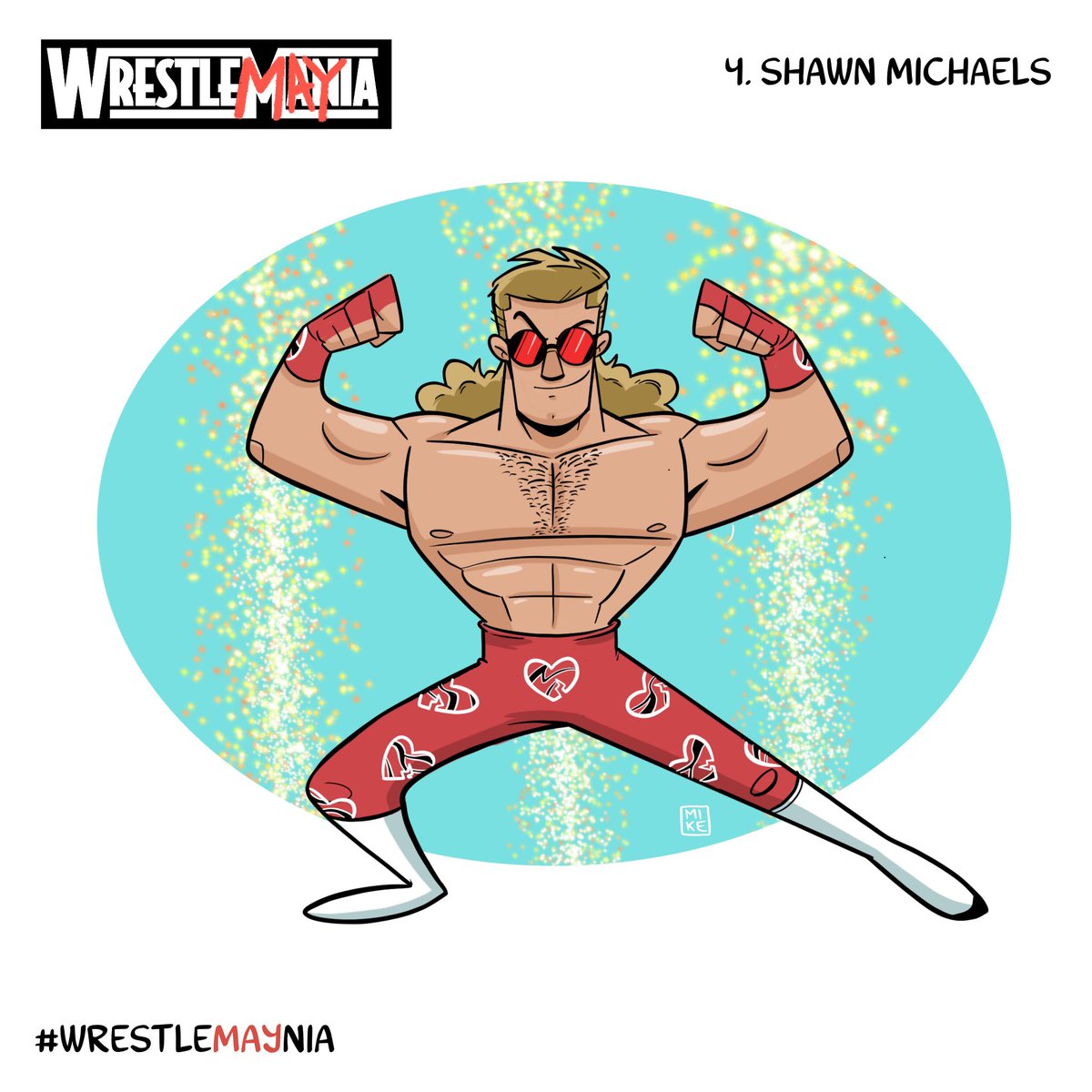 #wrestleMAYnia day 4: the heartbreak kid, HBK, Shawn Michaels!

#hbk #shawnmichaels #wrestling #prowrestling #dx #degenerationx #wwf #wwe #iwc