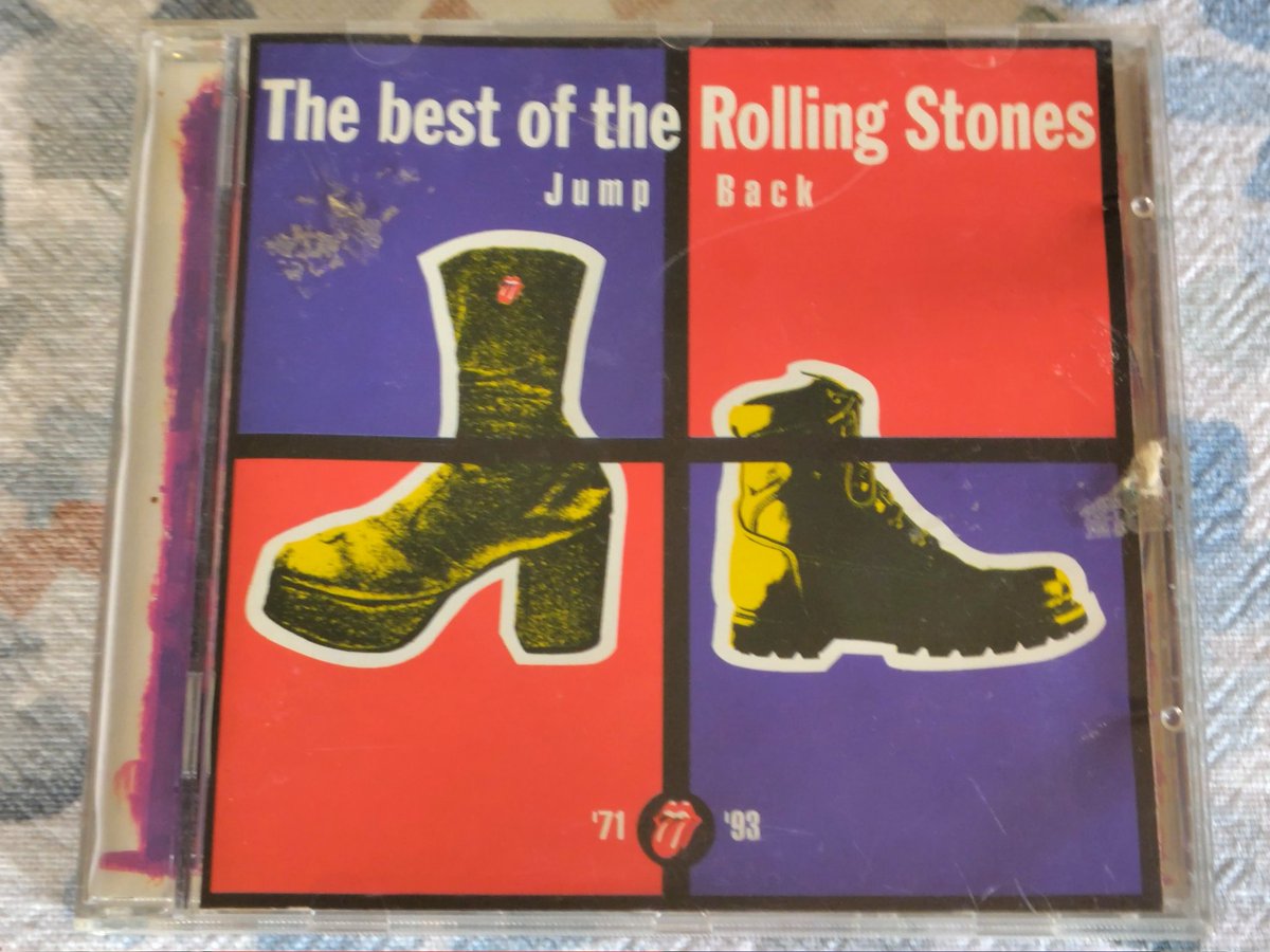 #NowPlaying #Homelistening @RollingStones Jump Back (The Best of the Rolling Stones '71 to '93) from 1993 on Virgin Records