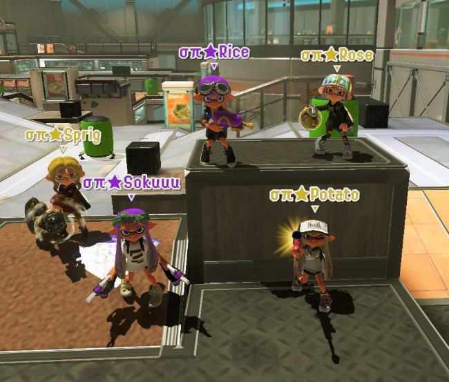 Octoπ (@octon_spl) on Twitter photo The old FTIU roster made a one day comeback!
<a href="/rosearrow_spl/">Rose</a> didn’t eat breakfast
<a href="/ElevatedPotato/">0JlviLd7</a> red pencil strong
@starry_stasis hasn’t played in 3 months
<a href="/SnowySprig/">Sprig the Recluse</a> hasn’t played in 2 months
<a href="/WELIKERICE/">Rice (RIP Carma🕊️)</a> first and last official day on the team
Ggs!! 🐙🥧 The old FTIU roster made a one day comeback!
<a href="/rosearrow_spl/">Rose</a> didn’t eat breakfast
<a href="/ElevatedPotato/">0JlviLd7</a> red pencil strong
@starry_stasis hasn’t played in 3 months
<a href="/SnowySprig/">Sprig the Recluse</a> hasn’t played in 2 months
<a href="/WELIKERICE/">Rice (RIP Carma🕊️)</a> first and last official day on the team
Ggs!! 🐙🥧