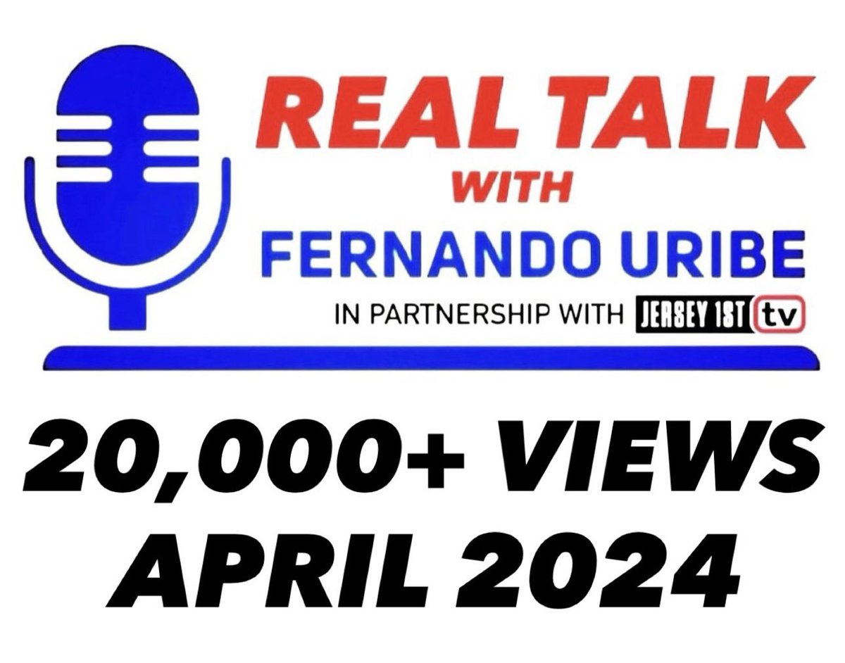 🚨THANK YOU!🚨 Strong numbers for April 2024! Thanks to everyone who tunes in every Monday Night via @Jrsy1st Your FAVORITE JOURNALIST is the HERO you need right now in #NewJersey Media!😎 You can tune in via: facebook.com/TheViralPatrio… youtube.com/@jersey1st755