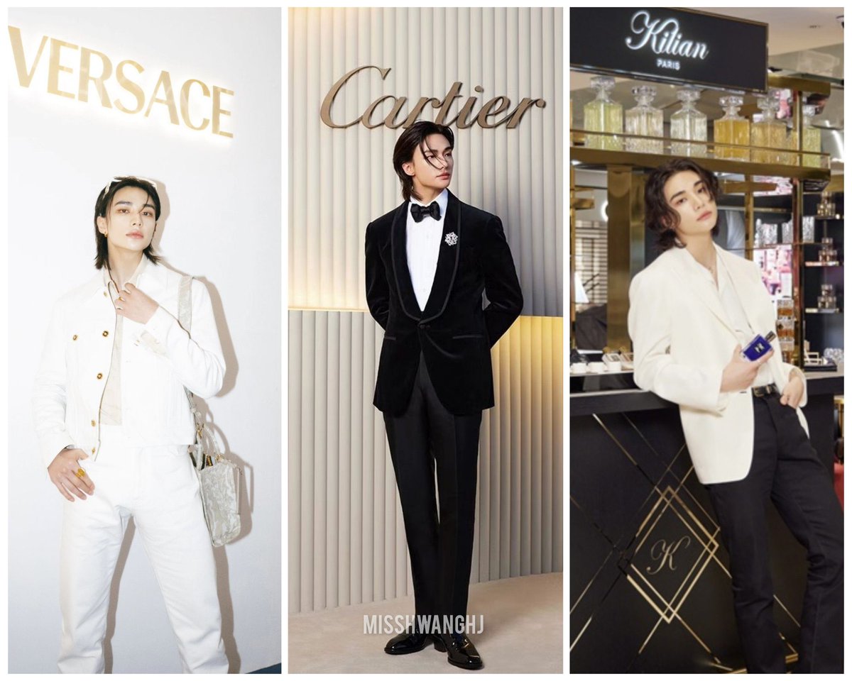 Hyunjin belongs with Luxury Brand. 
#HyunjinxVersace
#HYUNJINxCARTIER 
#HyunjinxKilianParis