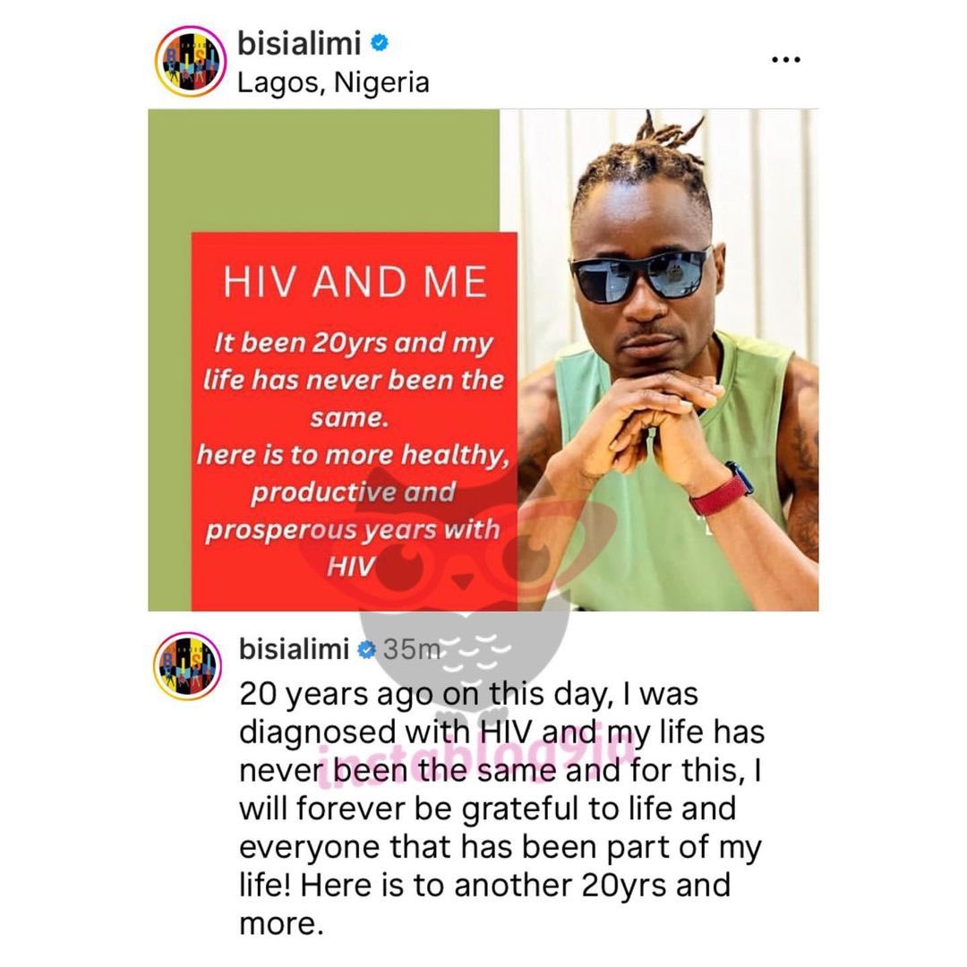 Gay rights activist, Bisi Alimi, celebrates 20yrs of living with HIV