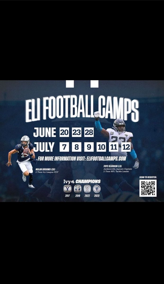 Valshun Powe (@valshunpowe) on Twitter photo Thank you <a href="/yalefootball/">Yale Football</a> and @RecruitYaleFB 👀for the camp invite!!
<a href="/BrauchtKevin/">Kevin Braucht</a> <a href="/GoSaintsFB/">Bloomington Central Catholic Football</a> <a href="/CPHighland/">Coach Highland</a> <a href="/ThrowItDeep/">Throw It Deep</a> <a href="/QBHitList/">QBHitList.com</a> <a href="/Mattneff70/">Mattneff</a> <a href="/IlliniPrairie/">Illini Prairie Conference</a> <a href="/NxtLevelAtx/">Next Level Athletix</a> Thank you <a href="/yalefootball/">Yale Football</a> and @RecruitYaleFB 👀for the camp invite!!
<a href="/BrauchtKevin/">Kevin Braucht</a> <a href="/GoSaintsFB/">Bloomington Central Catholic Football</a> <a href="/CPHighland/">Coach Highland</a> <a href="/ThrowItDeep/">Throw It Deep</a> <a href="/QBHitList/">QBHitList.com</a> <a href="/Mattneff70/">Mattneff</a> <a href="/IlliniPrairie/">Illini Prairie Conference</a> <a href="/NxtLevelAtx/">Next Level Athletix</a>