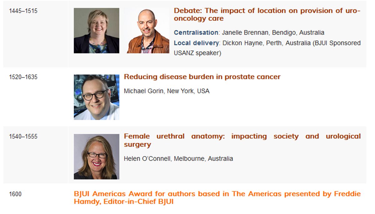 BJU International (@bjuijournal) on Twitter photo The <a href="/BAUSurology/">BAUS</a> BJUI <a href="/USANZUrology/">USANZ</a> session reconvenes at 2.45, starting with the promise of a "Roast Battle" between Drs Brennan and Hayne, plus talks by <a href="/BJUICompass/">BJUI Compass</a> Editor-in-Chief <a href="/michael_gorin/">Michael Gorin, M.D.</a> and USANZ President <a href="/OconnellProf/">Helen OConnell AO</a>. Room 207 The <a href="/BAUSurology/">BAUS</a> BJUI <a href="/USANZUrology/">USANZ</a> session reconvenes at 2.45, starting with the promise of a "Roast Battle" between Drs Brennan and Hayne, plus talks by <a href="/BJUICompass/">BJUI Compass</a> Editor-in-Chief <a href="/michael_gorin/">Michael Gorin, M.D.</a> and USANZ President <a href="/OconnellProf/">Helen OConnell AO</a>. Room 207