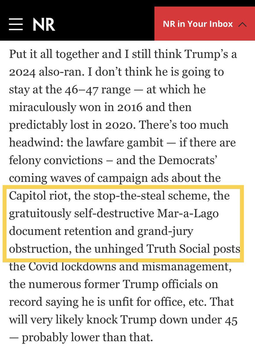 Just today—while intentionally ignoring one bombshell after another related this dirty, compromised case—NR continues to insist the allegations are legit: