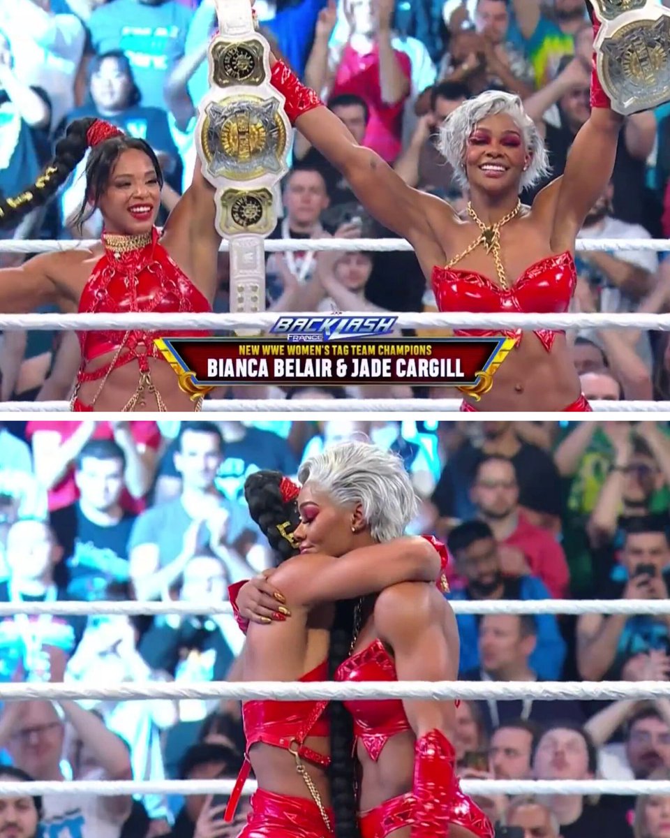 Bianca Belair and Jade Cargill are the NEW WWE Women's Tag Team Champions 🏆