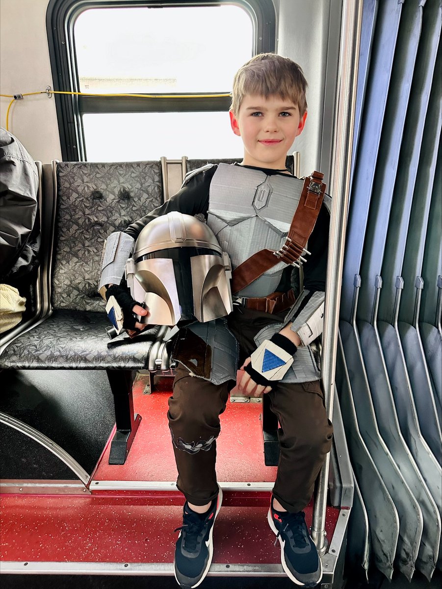 Our new transit security is sensing something. It may be the force... or it might be...#MayTheFourth.