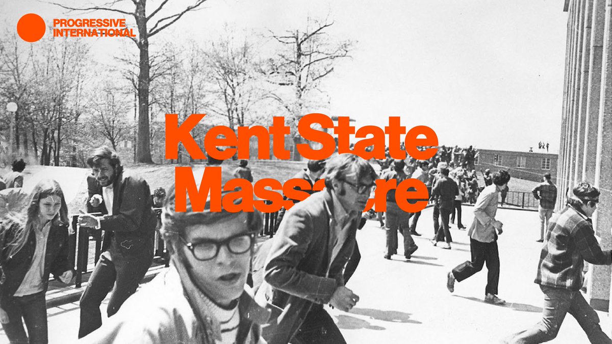 The Ohio National Guard killed 4 college students and injured 9 more at Kent State University on this day in 1970. Massacred during a rally against their government’s imperialist intervention in South East Asia, news of the killings fueled further demonstrations across the US.