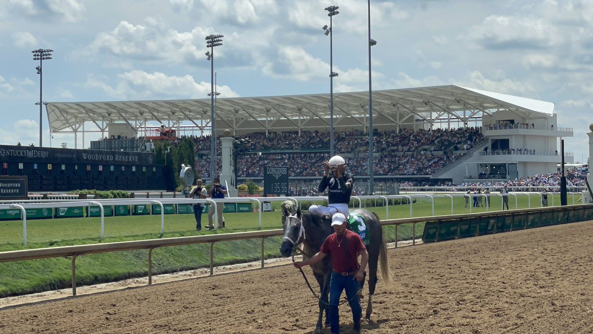 SEIZE THE GREY (9-1) wins the Grade2 Pat Day Mile!

Congratulations to the Coach and all the connections!!