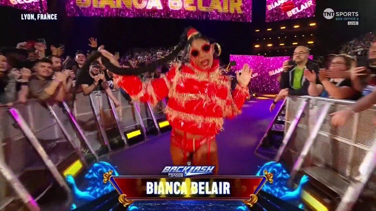 Bianca Belair 😍 #WWERaw #SmackDown #WWEBacklash #BiancaBelair #ESTofWWE #beautiful