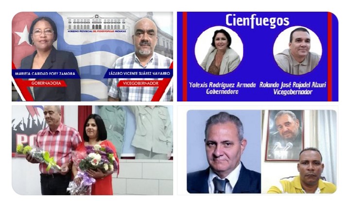 @AsambleaCuba @CaridadPoey @gpppmatanzas @mariofsabines @Colina_VClara @MilaxyA @ChineaNoel @YolexiRdguez @rajadel_jose @ManuelFalcnHer2 @anamarianpp Felicidades a los Gobernadores y Vicegobernadores de #Matanzas, #Cienfuegos, #VillaClara y #SantiagoDeCuba, electos este 4 de mayo