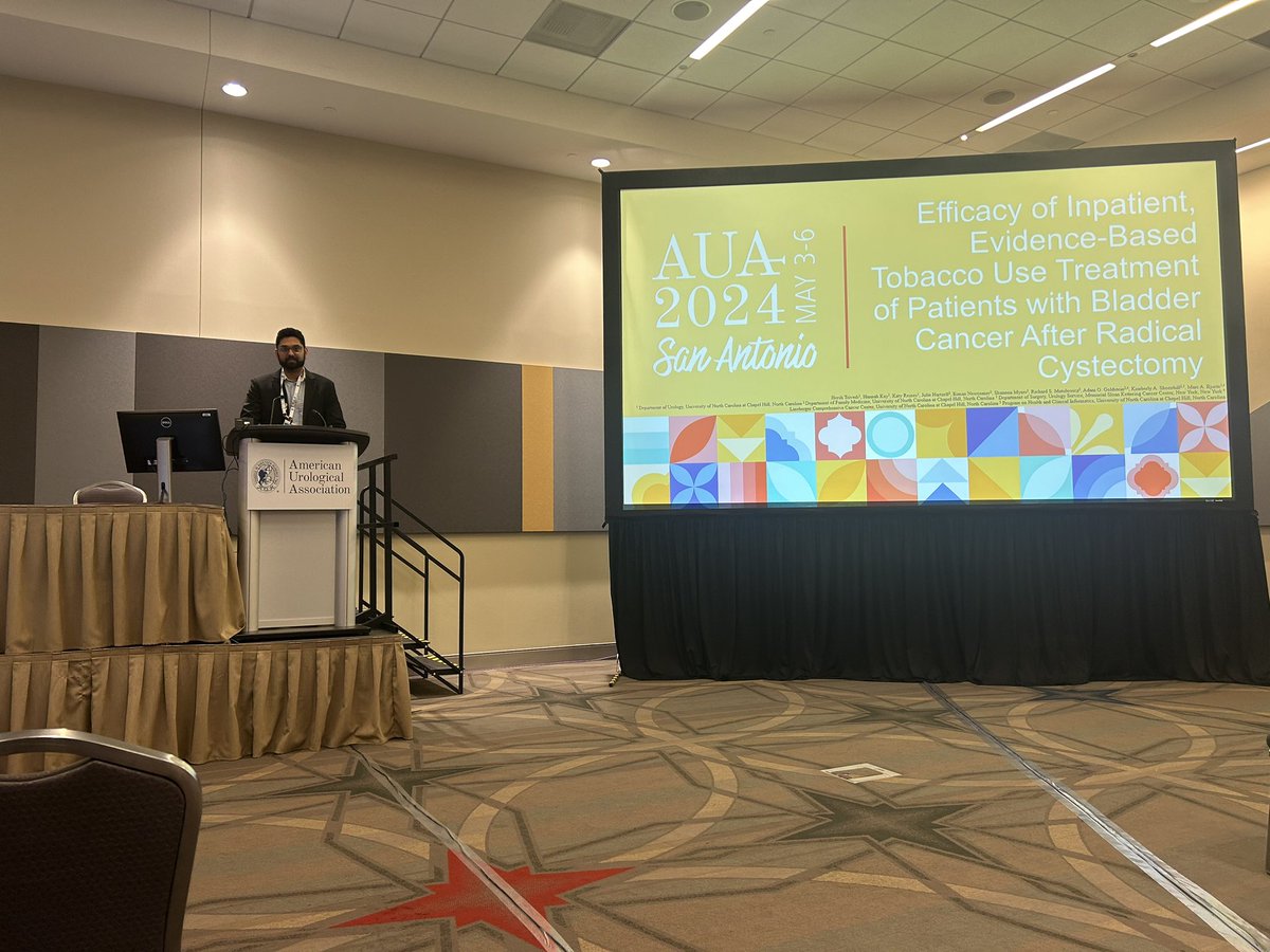 Hannah Kay, MD (@yakhannahkay) on Twitter photo PGY2 Hersh Trivedi crushing his talk at his first ever AUA! Making research mentor <a href="/MABjurlin/">Marc A. Bjurlin</a> and all of <a href="/UNCurology/">Urology@UNC</a> proud 🥹🔥💪🏼 PGY2 Hersh Trivedi crushing his talk at his first ever AUA! Making research mentor <a href="/MABjurlin/">Marc A. Bjurlin</a> and all of <a href="/UNCurology/">Urology@UNC</a> proud 🥹🔥💪🏼