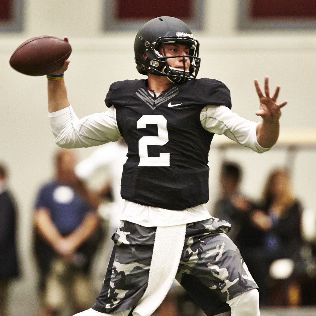 I’m getting Johnny Football pro day vibes