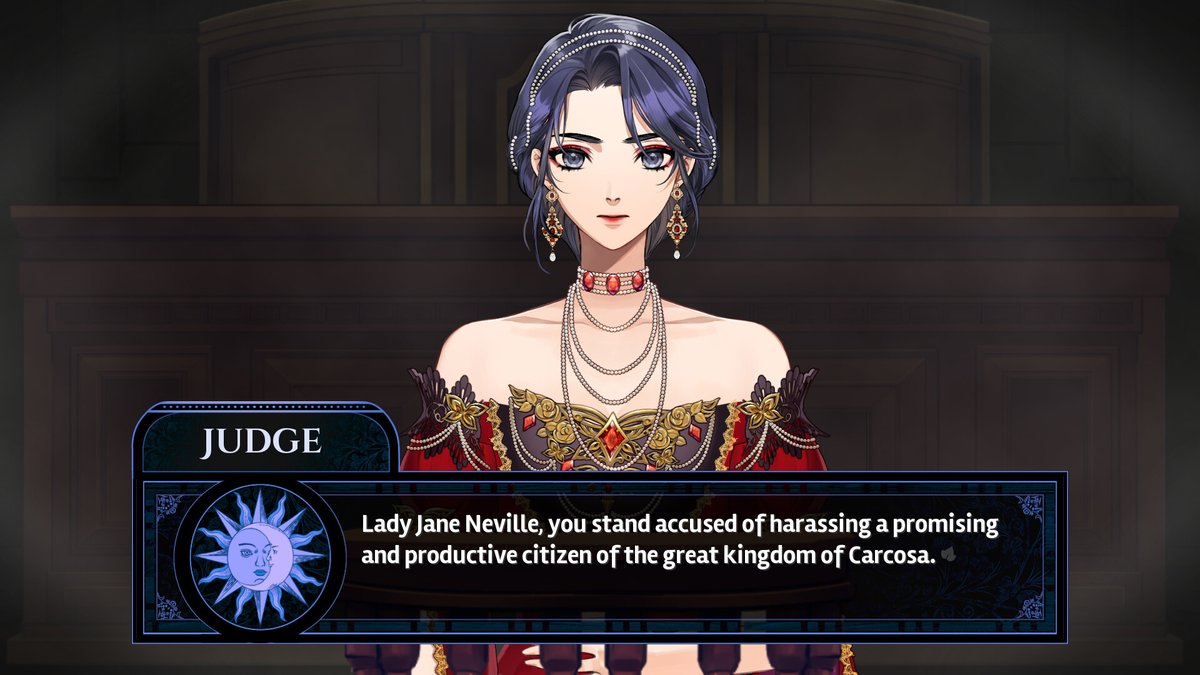 Ready to find justice after you become a villainess?

Will you choose romance or revenge in the end?

Decide in Save the Villainess - our upcoming otome isekai game. 

L👇nks!

#otome #villainess #visualnovel #romantasy #isekai #interactivefiction #screenshotsaturday #otometwt