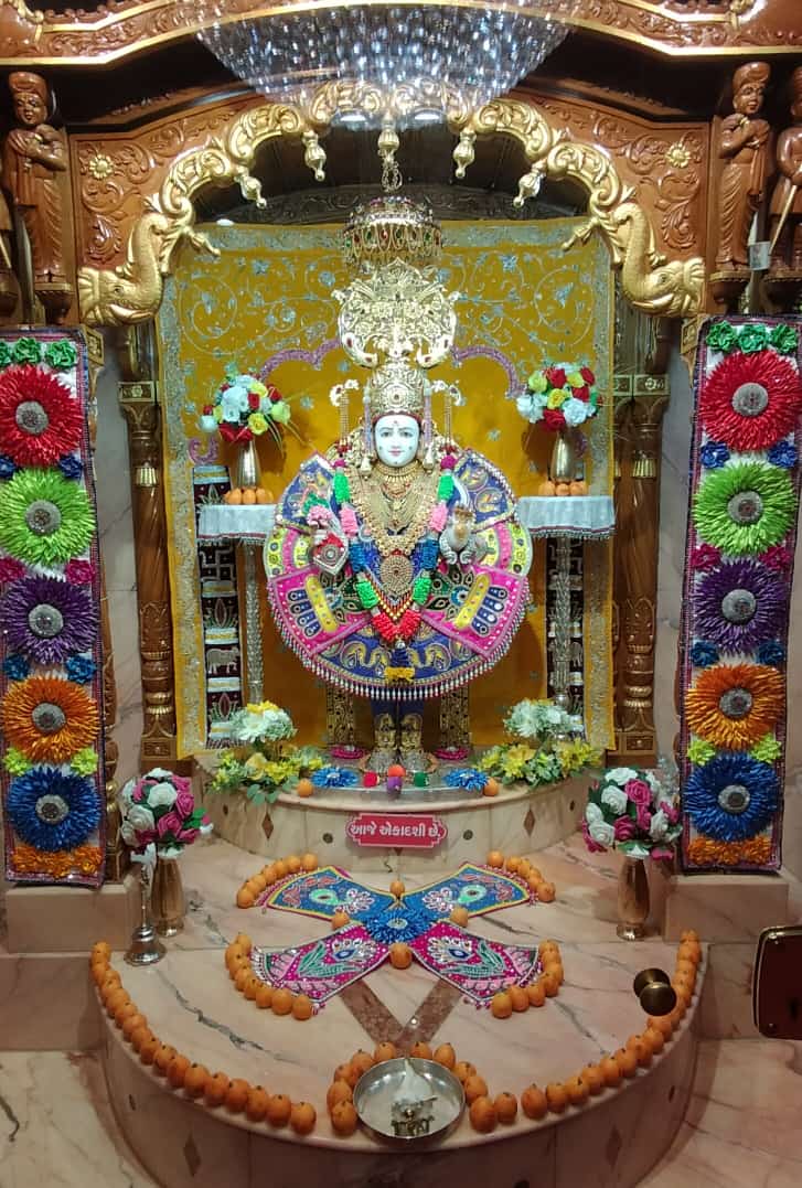 Jay Shree Swaminarayan, today's Ekadashi darshan. #Ekadashi