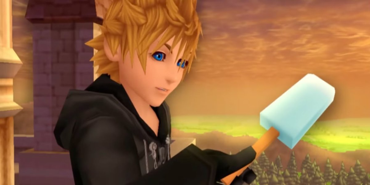 LeBrutus38's tweet photo. I just saw this screenshot on Reddit, is Square Enix put this as an easter egg or it’s just a normal Ice Cream ?
#kingdomhearts #3582days
#FF7Rebirth https://t.co/Kc34N3eb4x