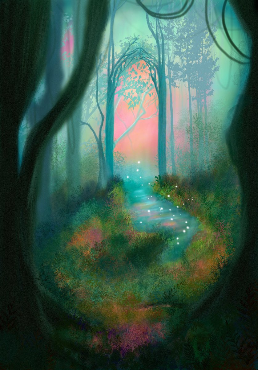 finding solace in the forest’s secrets